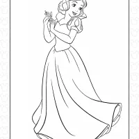 Princess Snow White Activity