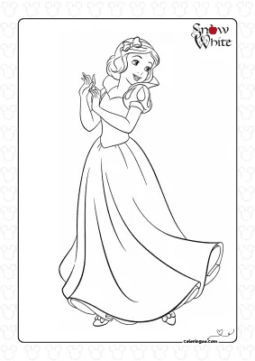 Princess Snow White Activity