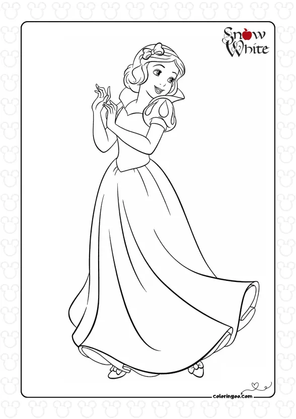 Princess Snow White Activity 1 Princess Snow White Activity