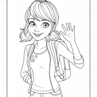 Printable Ladybug Coloring Page