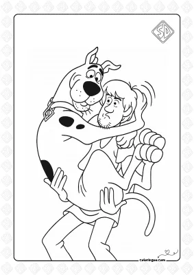 Scooby-Doo Coloring Pages for Kids