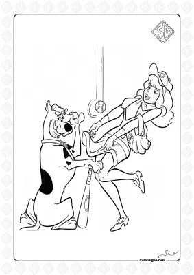 Scooby-Doo Plays Baseball
