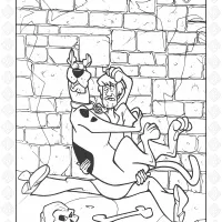 Scooby-Doo and Shaggy are Scared