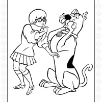 Scooby Doo and Velma Dinkley