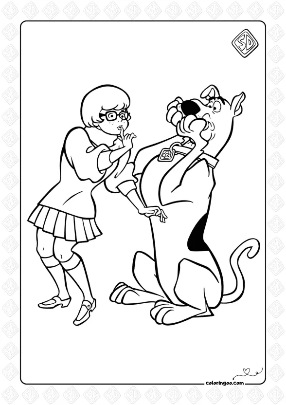 Scooby Doo and Velma Dinkley