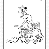 Scooby-Doo on The Mystery Machine