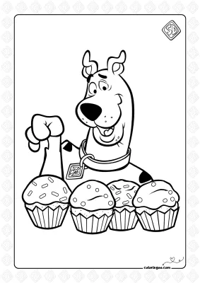 Scooby-Doo with Muffins