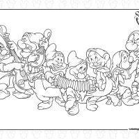 Seven Dwarfs Musicians