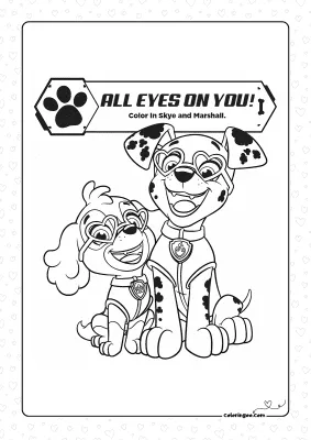 Skye and Marshall Valentines Day