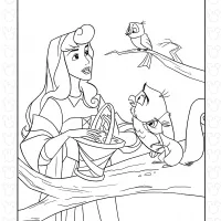 Sleeping Beauty and Forest Animals 8 Sleeping Beauty and Forest Animals