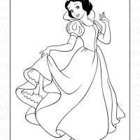 Snow White Pdf Coloring Activities