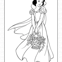 Snow White Pdf Coloring Pages