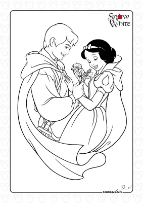 Snow White with the Prince