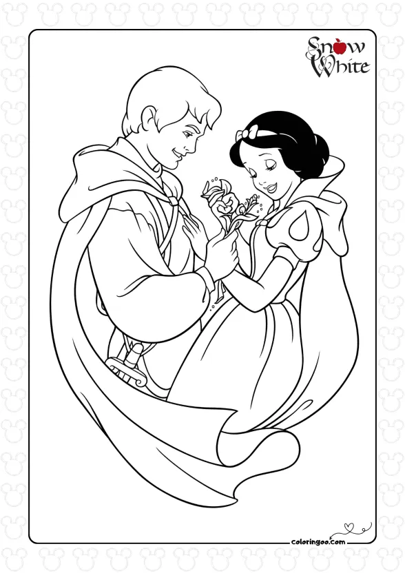 Snow White with the Prince