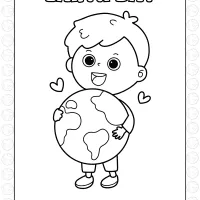 Take Care Of The World Coloring Page 3 Take Care Of The World Coloring Page