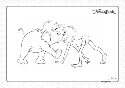 The Jungle Book Coloring