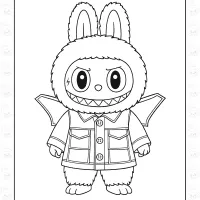 The Monsters Labubu Coloring Pages