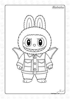 The Monsters Labubu Coloring Pages