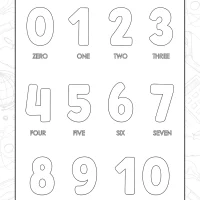 The Numbers Printable Worksheet 54 The Numbers Printable Worksheet