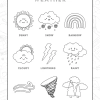 The Weather Printable Worksheet 53 The Weather Printable Worksheet