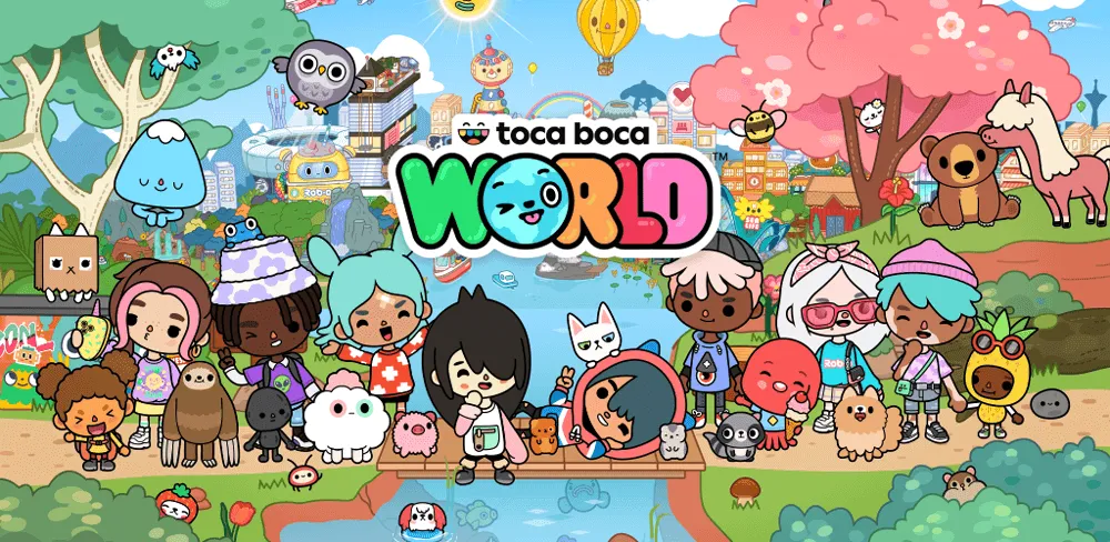 Toca Life Coloring Pages Featured