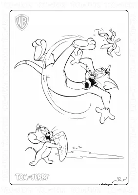 Tom and Jerry Coloring Activities