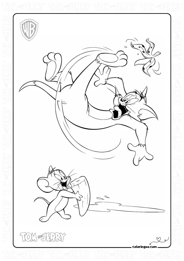 Tom and Jerry Coloring Activities