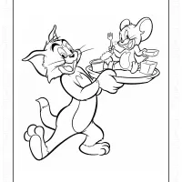 Tom and Jerry Coloring Pages Activities
