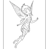 Winkle From Tinker Bell and the Pirate Fairy Coloring Page