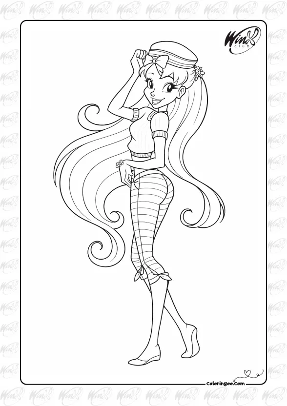 Winx Cartoon Coloring Activities 1 Winx Cartoon Coloring Activities