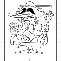 Zootopia Mr Big Coloring Page 20 Zootopia Mr Big Coloring Page