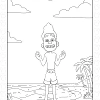 Alberto Being Funny Coloring Page 11 alberto being funny coloring page