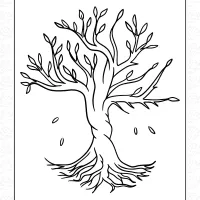 Autumn Tree Coloring Pages for Kids 17 autumn tree coloring pages for kids
