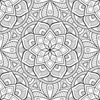 beautiful mandala coloring pages pdf