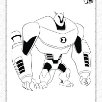 Ben 10 Armodrillo Omniverse Coloring Page 50 ben 10 armodrillo omniverse coloring page