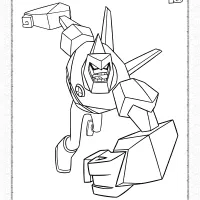 Ben 10 Diamondhead Reboot Coloring Page for Kids 91 ben 10 diamondhead coloring pages for kids