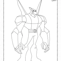 Ben 10 Diamondhead Pdf Coloring Sheet 64 ben 10 diamondhead pdf coloring sheet