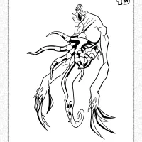 Ben 10 Zs'sKayr Coloring Page 48 ben 10 zsskayr coloring page