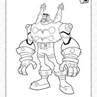 Ben Ten Dr Viktor Coloring Sheet 55 ben ten dr viktor coloring sheet