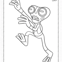 Ben10 Grey Matter Coloring Pages for Kids 87 ben10 grey matter coloring pages for kids