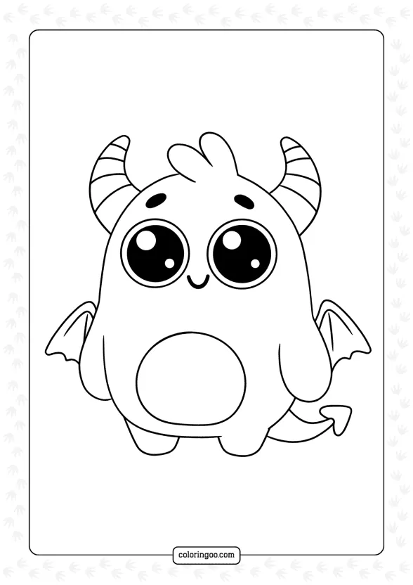 Charming Monster Coloring Pages 1 charming monster coloring pages