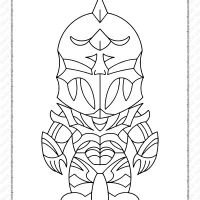 chibi fortnite coloring pages 17