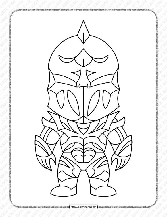 Chibi Fortnite Coloring Pages 17 1 chibi fortnite coloring pages 17