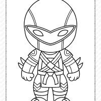 chibi fortnite coloring pages 18