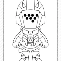 chibi fortnite coloring pages 20