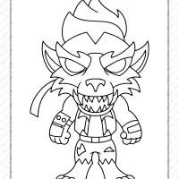 chibi fortnite coloring pages 24
