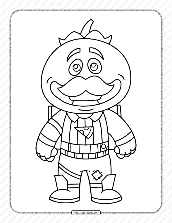 Chibi Fortnite Coloring Pages 31 1 chibi fortnite coloring pages 31