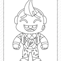 chibi fortnite coloring pages 34