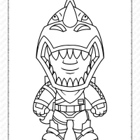 chibi fortnite coloring pages 35