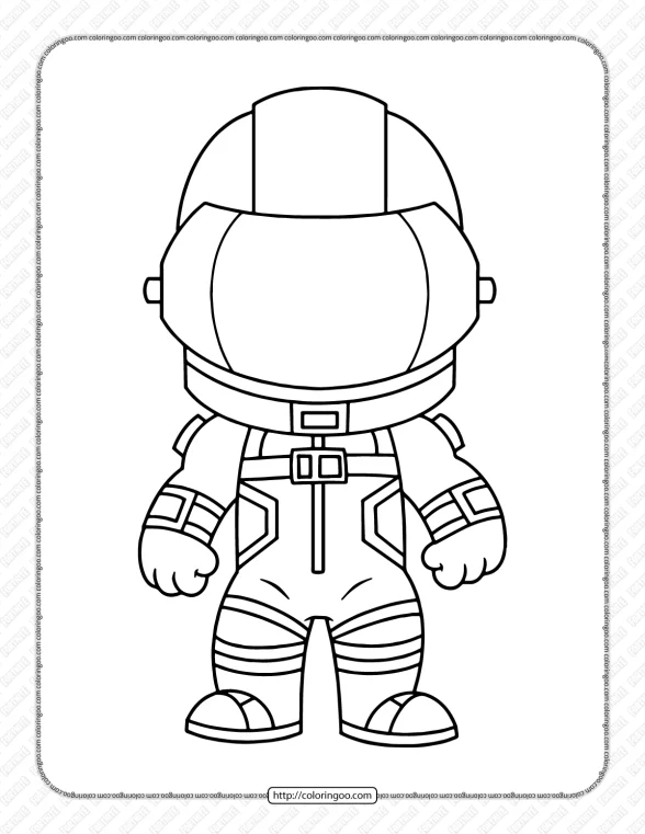 Chibi Fortnite Skins Pdf Coloring Pages 1 chibi fortnite coloring pages 40